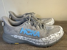 Hoka One One Speedgoat 6 Shoes Women s Size 6.5B Gray Sneakers 1147811 SYST