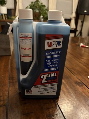 34OZ 2 Cycle Oil US2 Easy Measure Bottle 2 stroke oil 
