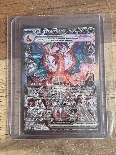 Charizard EX 223/197 Holo SIR Special Illustration Rare - S&V Obsidian Flames