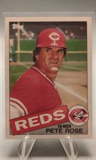 1985 Topps - Pete Rose #600, Cincinnati Reds
