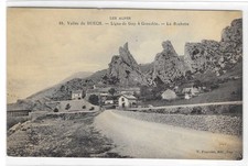 Old postcard Vallée du BUECH - Gap Line in Grenoble La Rochette