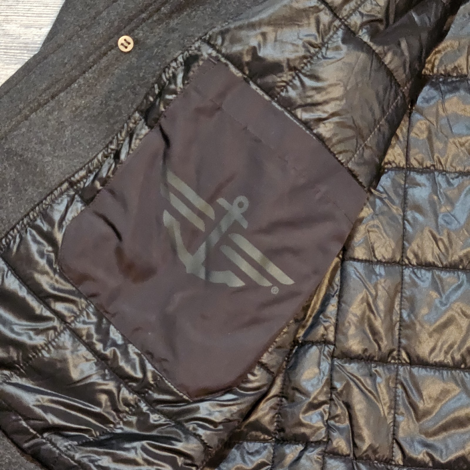 Dockers Wool Blend Quilted Lining Winter Jacket M… - image 3