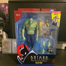 McFarlane Batman The Animated Series Platinum Chase Killer Croc Jonah Hex BAF