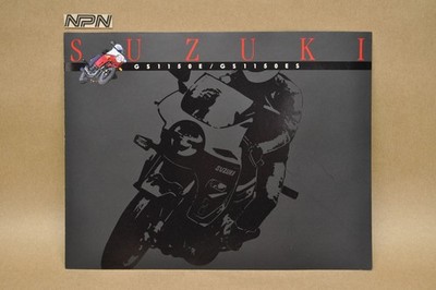 Vintage NOS 1985 Suzuki GS1150 E GS1150ES Brochure OEM Dealer