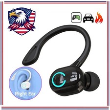 Bluetooth Earphones Ear Hook Headphones Noise Cancelling HD Mic Sports Earbuds