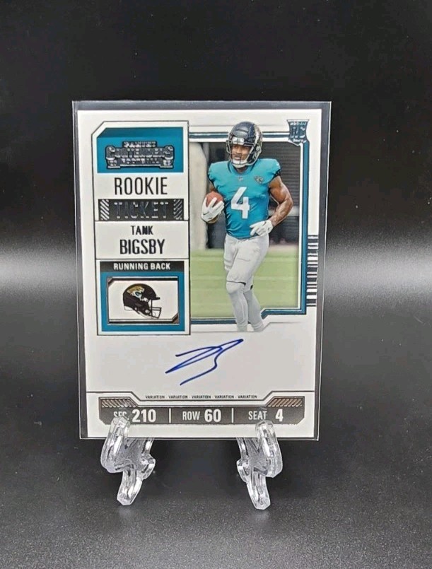 2023 Panini Contenders - Rookie Ticket RPS Tank Bigsby #134 (AU, RC) Auto Rookie