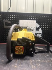 McCulloch Mac 335 Chainsaw X3 Bars - Spares Or Repairs - Running Project - Used