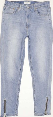 Levi's Altered 721 High Rise  Damen Blau Skinny Stretch Jeans W31 L27 (87864)