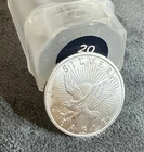 1 Troy Ounce .999 Fine Silver Round Apmex Secondary Eagle Design