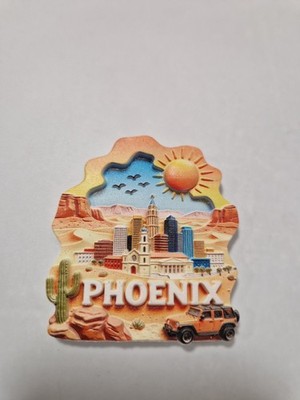 Souvenir 3D Kühlschrankmagnete Phoenix USA Home Dekoration Reisen Urlaub Sammeln