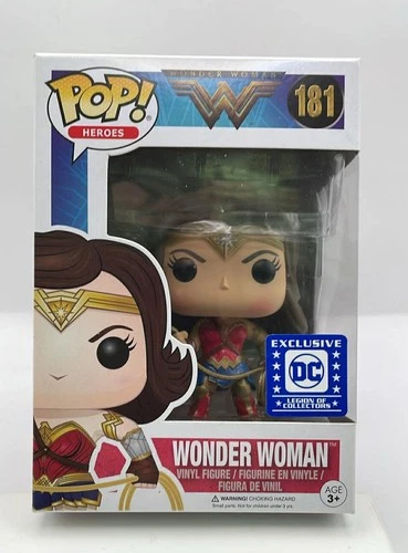 Funko Pop! Heroes Wonder Woman #181 DC Legion Of Collector's Exclusive (B251)