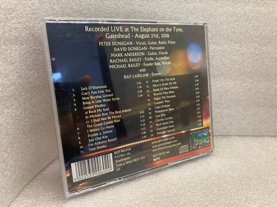 The Peter Donegan Band LIVE AT THE ELEPHANT on the Tyne (2006) LIKE NEW - Image 2 of 4