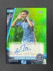 Mounsef Bakrar 2024 Topps Chrome MLS RC Auto Green Refractor 63/99 #CA-MB
