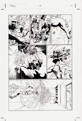 Fray #8 Pg. 17 - Interior Page - Karl Moline 2003 (BUFFY UNIVERSE)