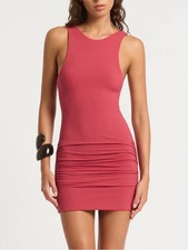NWT $240 Bond-eye Australia Reversible Tamsin mini dress - Size XS/S