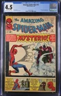 Amazing Spider-man 13 Cgc 4.5 Ow/w Pages Marvel 1964 1st Appearance Of Mysterio