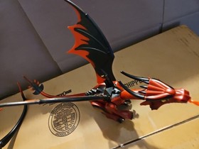 Lego dark Red black Dragon Fantasy Era Castle minifigure 7093 Skeleton Tower