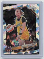2025 Panini Prizm WNBA #132 Julie Vanloo Ice Prizms