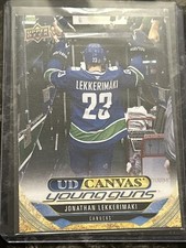 Jonathan Lekkerimaki  2024/25  upper Deck Hockey Extended Young Guns Canvas C364