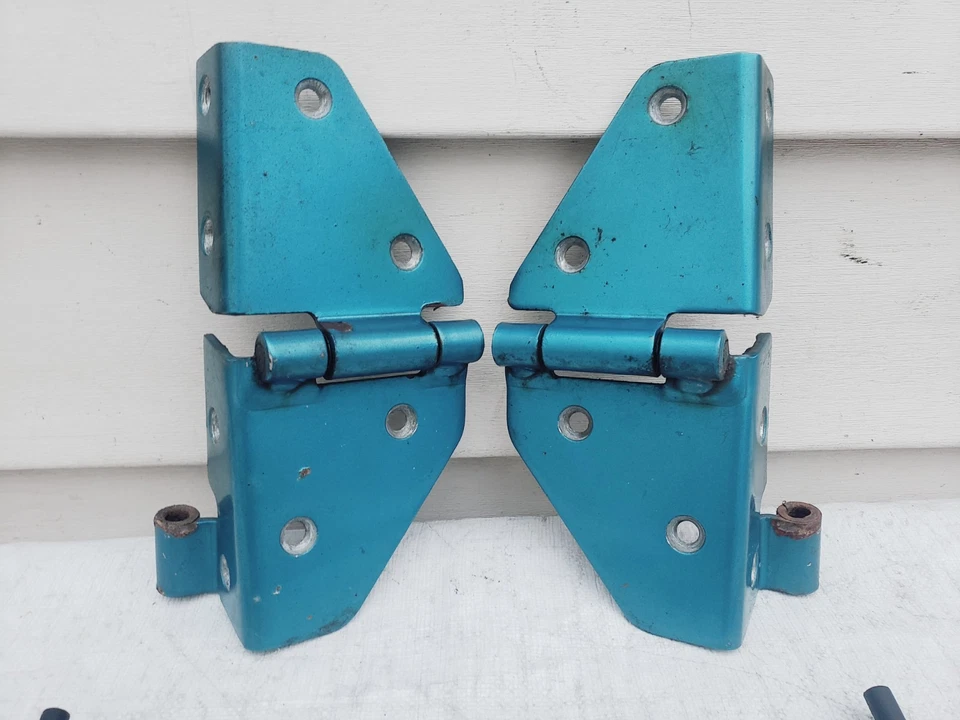 Петли на лобовое стекло 87-95 YJ Jeep Wrangler нижняя дверная петля кронштейн задняя пластина - Изображение 3 из 4