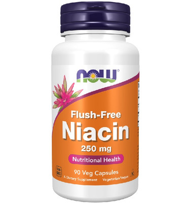 Now Foods Niacin Flush Free 250mg 90 VCaps
