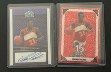 DOMINIQUE WILKINS 2024 LEAF COLLECTIVE METAL AUTO SHIMMER /7 * NSCC SPARKLE BASE
