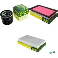 Mann-Filter Inspektionspaket Filterset Passend FüR Nissan Cube 1.6 16V Z12