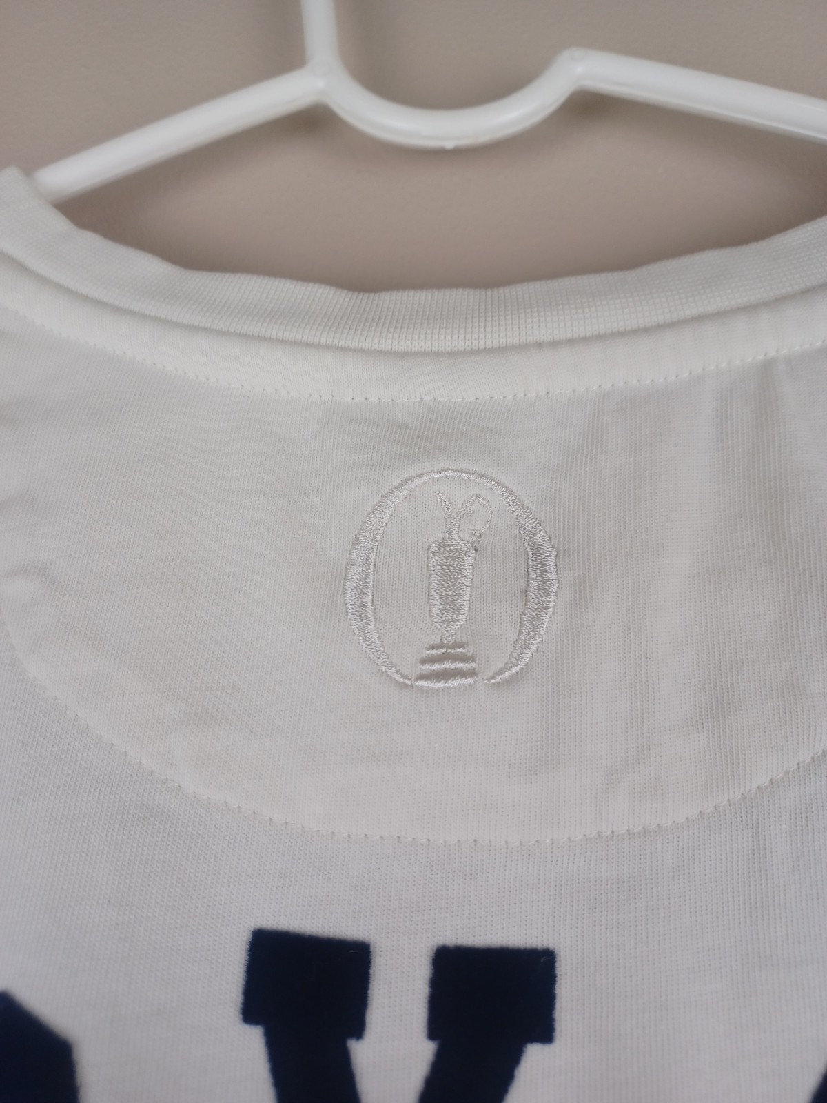 Rare The Open Royal Portrush Shirt Mens 3XL Cream Double Sided Limited Edition image 7