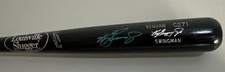 KEN GRIFFEY JR Auto Black L Slugger Player Model C271 Swingman Baseball Bat BAS