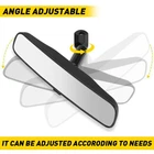 10" Auto Car Rear Interior View Mirror Clear Replacement Night Day Wide Angle
