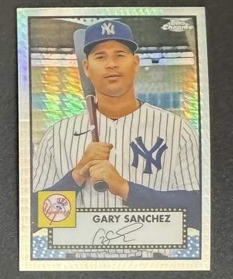 Gary Sanchez 2021 Topps Chrome Prism Refractor #223 - New York Yankees 