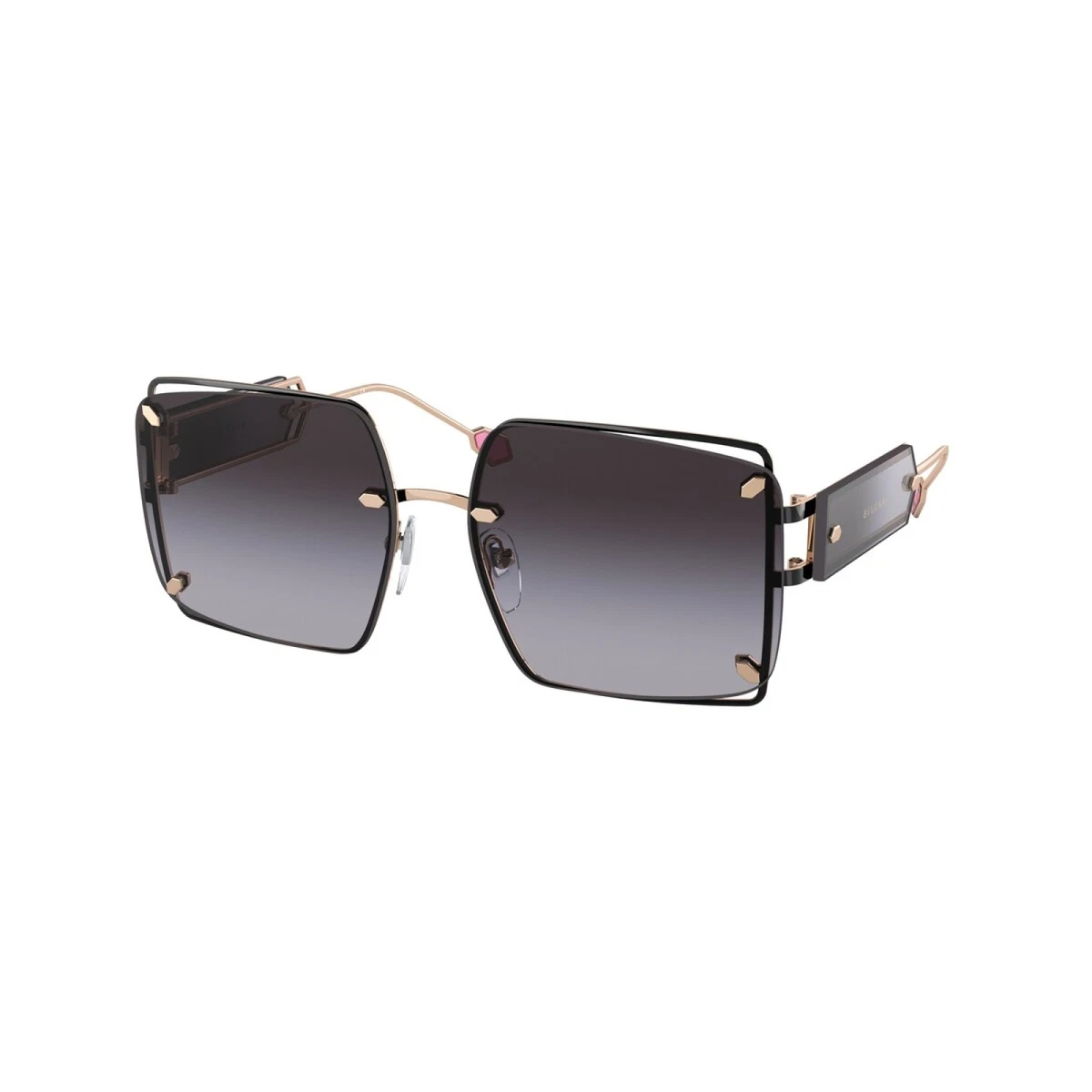 Women\'s Gradient BVLGARI 59mm Sunglasses Soft hues. Iconic allure. The BVLGARI Serpenti Forever  main image 2