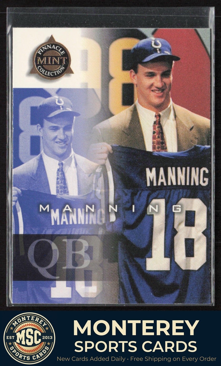 Peyton Manning 1998 Pinnacle Mint #66 Indianapolis Colts