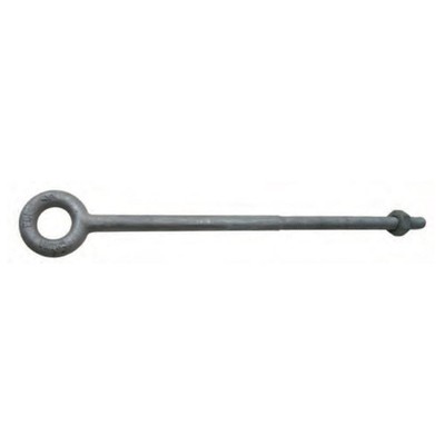 Fehr Brothers EB500X12 Eye Bolt 1/2'' - 2600 lbs WLL, 12'' Shank, Includes Nut