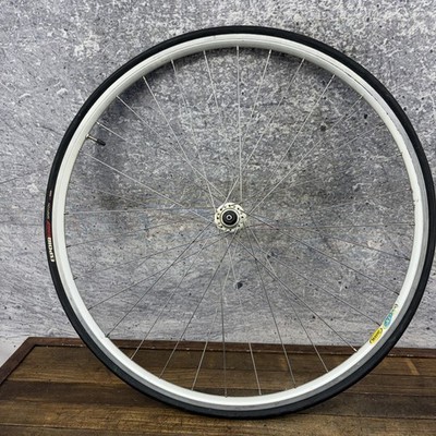 Vintage Campagnolo 700c Front Wheel Mavic CXP21 Campy Hub Clincher
