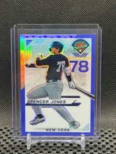 Spencer Jones 2025 Prospect Edition Holo Prospect Ticket - Blue #149/149 - #110