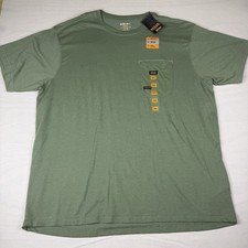 Camiseta Ariat Rebar Workman 360 Shield Bolsillo Hombre XXL Verde Aceite Nueva con Etiquetas 10054589