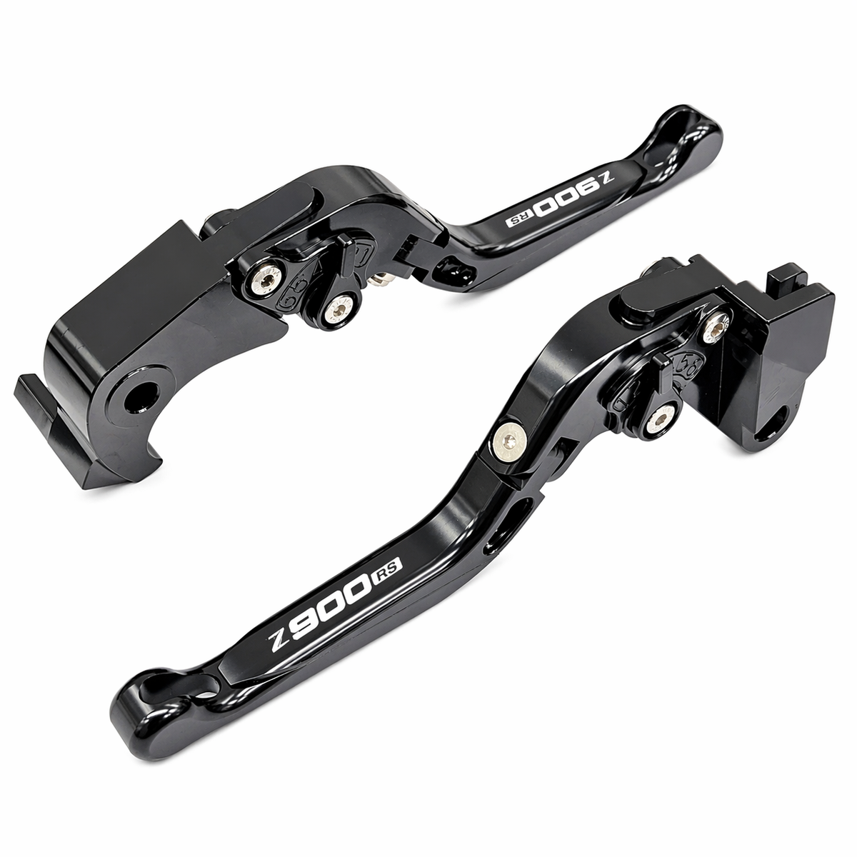 Black Adjustable Brake & Clutch Levers - Kawasaki Z900 RS Z900RS