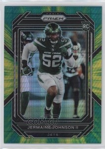 2022 Panini Prizm Rookies Hyper Prizm /175 Jermaine Johnson II #375 Rookie RC