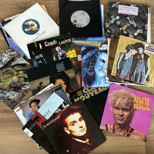 Job Lot 20 x 7" 1980s Vinyl Singles Records Random Mix Instant Record Collection