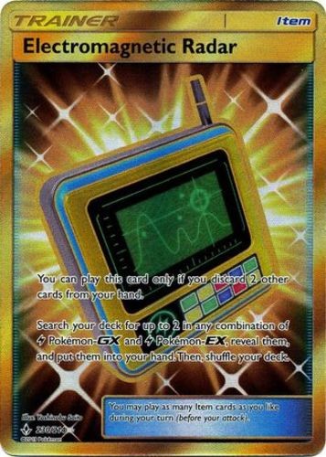 Electromagnetic Radar - 230/214 - Secret Rare NM Unbroken Bonds