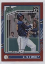 2024 Panini Donruss Optic Rated Prospects Red Prizm 7/99 Alex Ramirez #109 1u6