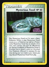 Mysterious Fossil 92/110 Holon Phantoms STAMPED Reverse Holo Pokemon Card on eBay