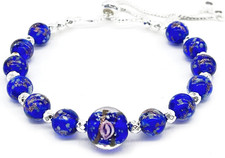 ARTSY Crafts Glow in the Dark Firefly Beads Bracelets Necklaces, Luminous Murano