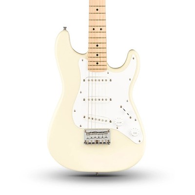Squier Mini Stratocaster Maple Fingerboard Limited Edition  Guitar Olympic White