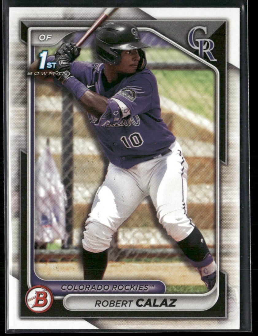2024 Bowman #BP-131 Robert Calaz Prospects