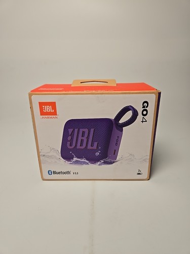 JBL Go 4 Portable Bluetooth Speaker (Purple)