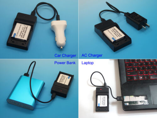USB Battery Charger For LI-10B Olympus Camedia u-10 u-15 u-20 u-25 u-30 Digital - Picture 5 of 5