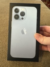 Apple iPhone 13 Pro Sierra Blue 128GB  Empty Box W Headphones Only  BL 