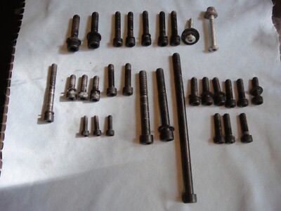 Buell 1125 R 08 Allen Key Bolts Engine Frame Subframe Footpegs